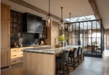 Designing a Rustic Kitchen with an Oak Kitchen Cabinet
